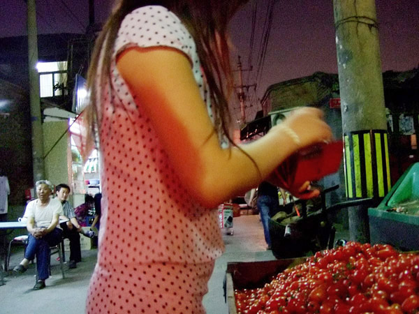 nachtmarkt Beijing China