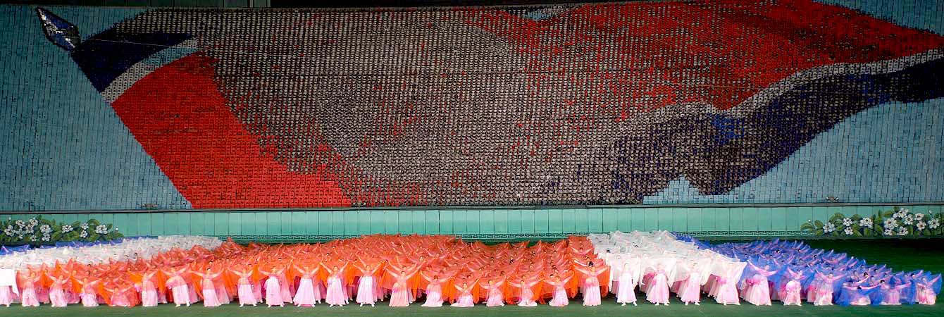 Arirang festival Pyongyang Noord Korea