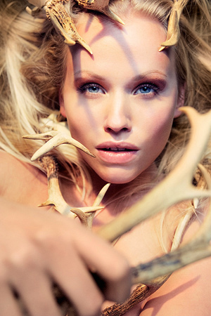 model Nikki, visagie Nikki