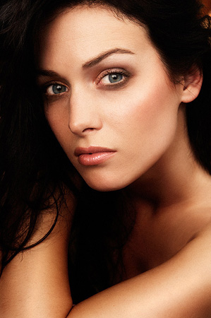 model Rikkie V, visagie Majella Maas