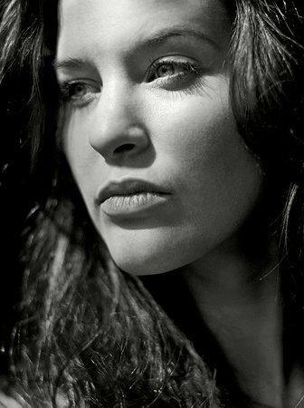 model Dani�lle, visagie Dani�lle