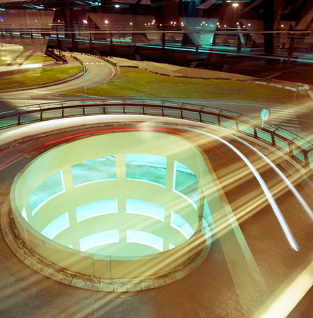 luchthaven Satolas, Lyon, Frankrijk door architect Calatrava